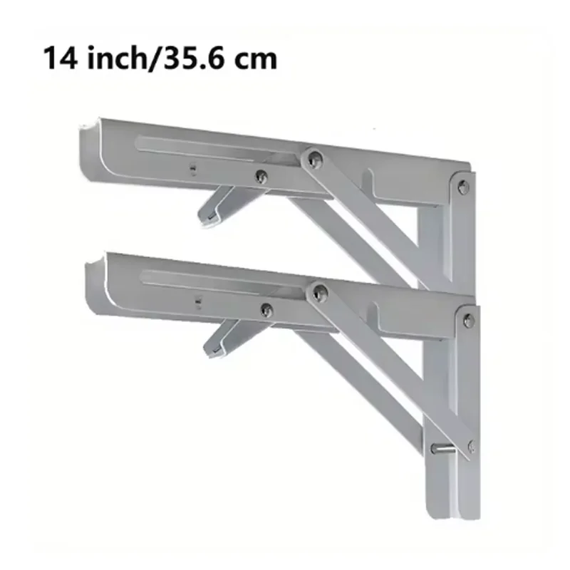 Кронштейны LETIITTGOO для полки из нержавеющей стали, 2 шт.