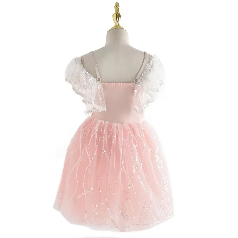 Профессиональное балетное танцевальное платье-пачка Жизель для девочек и женщин