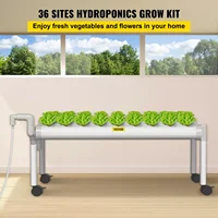 Hydroponic Grow Kit Hydroponics System 36/54/72/90/108 Sites 1/2/3/4 Layers 4/6/8/10/12 Pipes Vegetables Lawn & Garden
