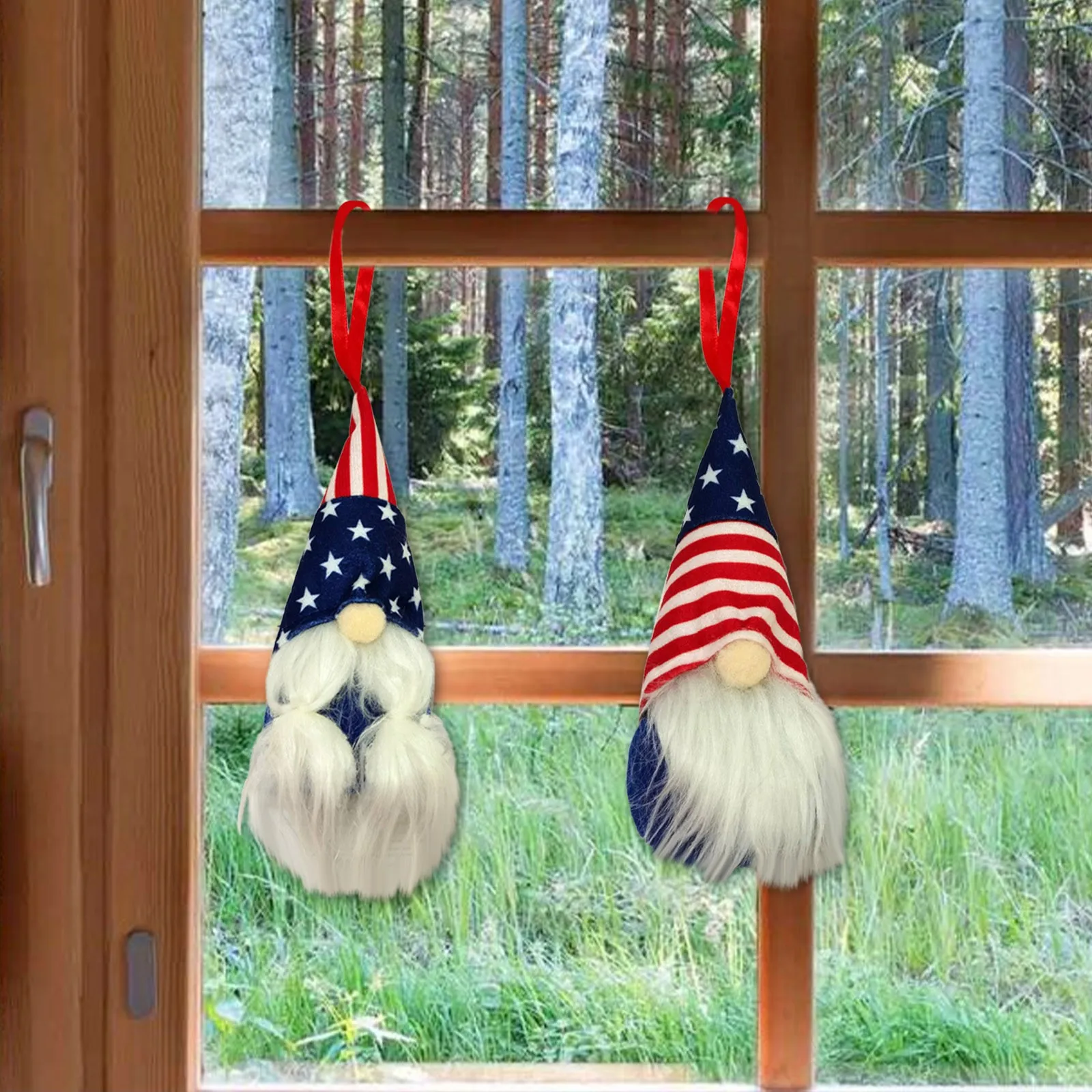 Патриотический гном по случаю Дня независимости карликовый Рождественский