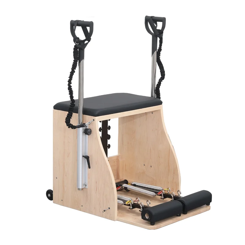 

Solid Wood Steady Chair Pilates Five-Piece Set Large Equipment Fitness Combination Training Bed Yoga Studio Steady Chair