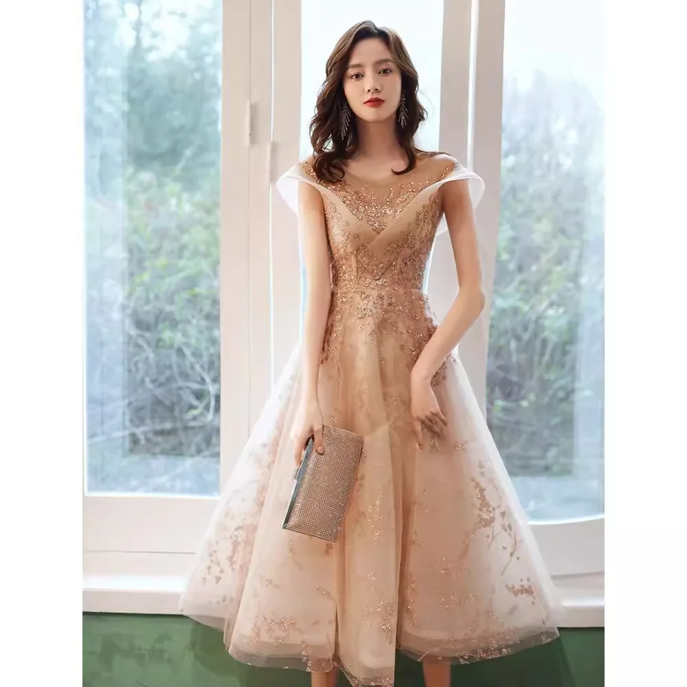 Платье LEOSOXS полиэстер длина до середины икры