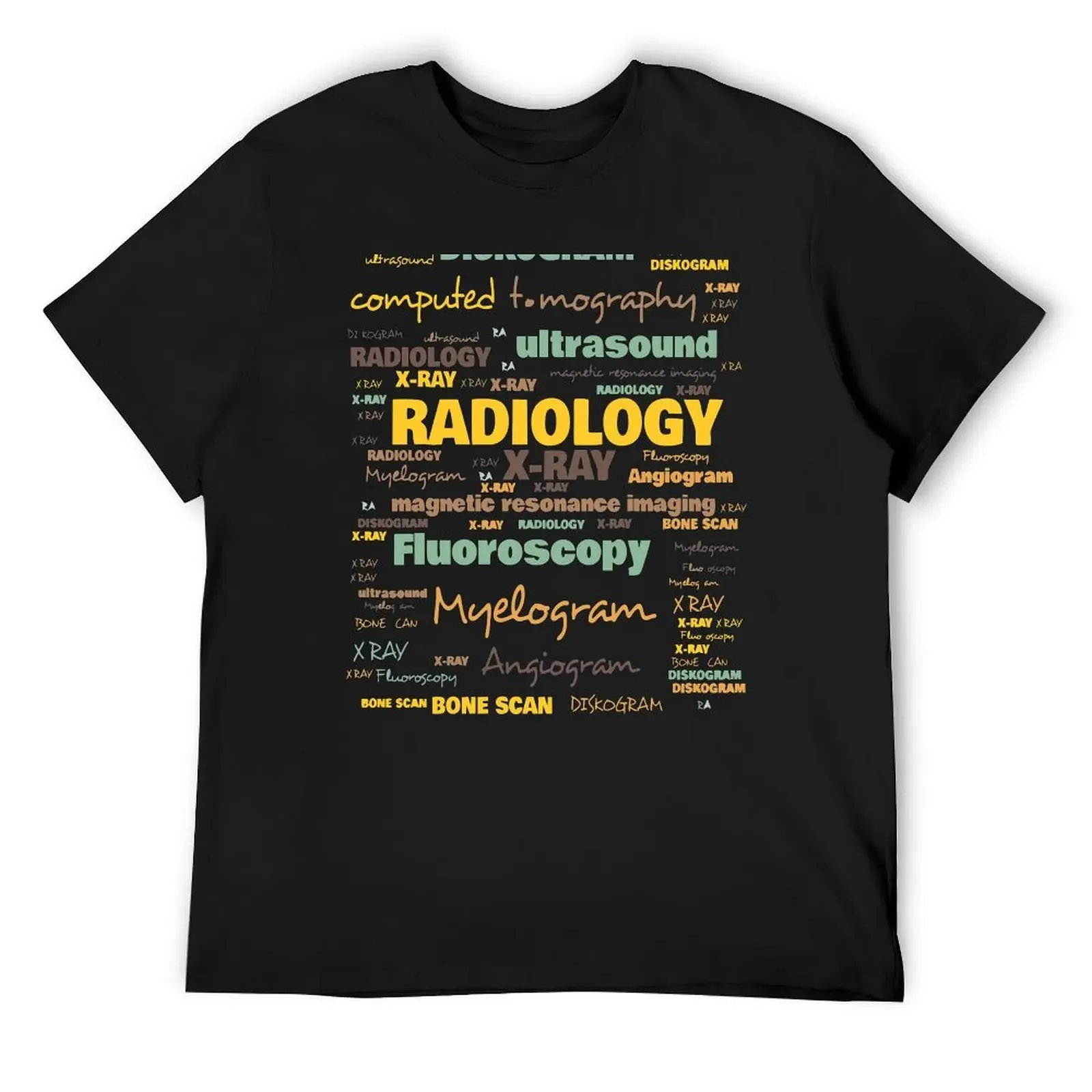 Радиология терминология - часто используемые футболки с изображением радиологии