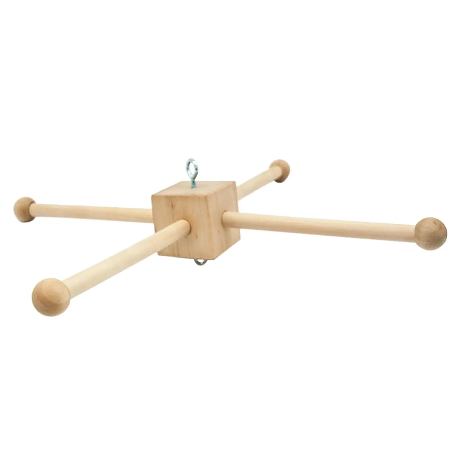 

Wooden Mobile Bracket DIY Wind Chime Accs Decorative Creative Handmade Kit Hanger Frame for Wall Hanging Balcony Crib