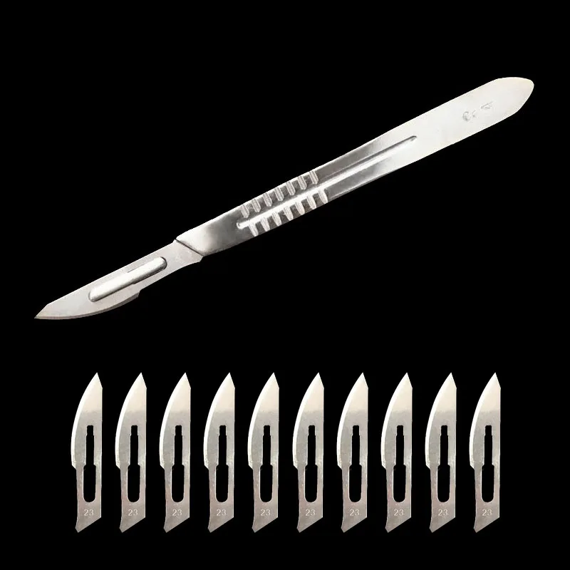 metal scalpel 11 antiskid knife craft carving knife mobile phone notebook computer pcb maintenance manual tool blade free global shipping
