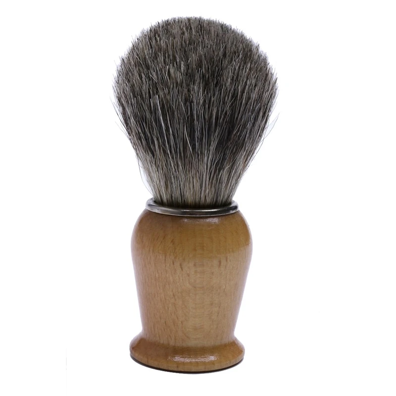 

Salon Shaving Brush Mixed Badger Hair Wood Handle Shave Barber Tool For Men Male New Shaving Tools Comfortable Hot