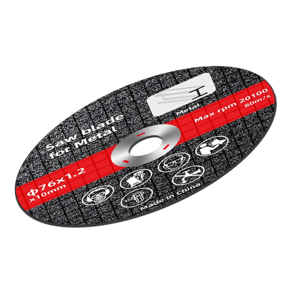 

Saw Blade Cutting Disc 1.2mm Thick 2PCS 3in 76mm Angle Grinder Circular Cutting Disc Grinding Wheel Power Tool