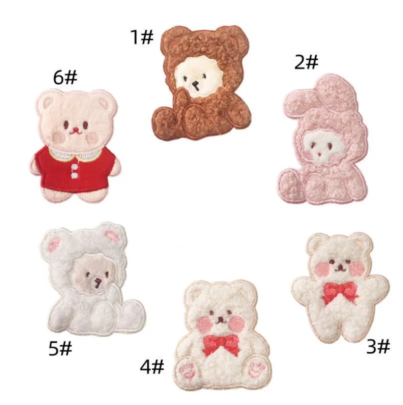 

Both Stick Iron Sew On 10 Pcs Animal Towel Embroidered Patches Jeans Coat Tshirt Bag Shoe Hat Decor Repair Motif Accessory