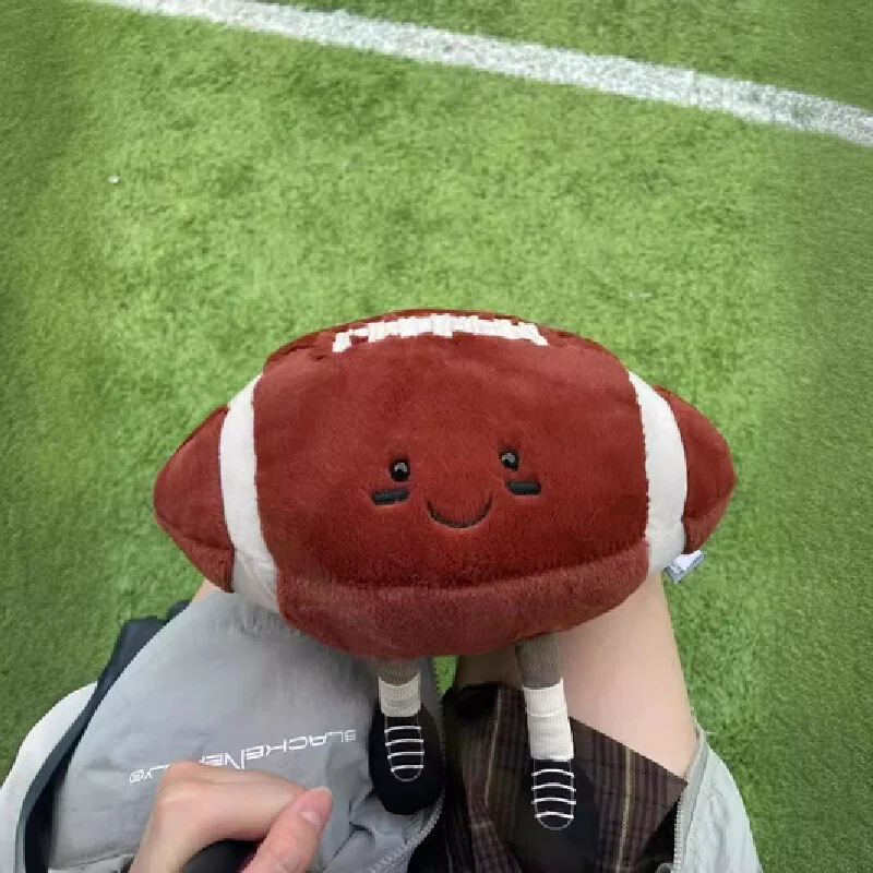 Веселые спортивные куклы с мячом Jellycat плюшевые игрушки популярные праздничные