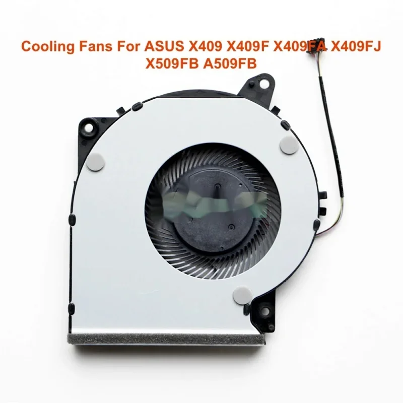Вентиляторы охлаждения процессора компьютера для Asus x409 x409f X509 x509f A509 x409fa x409fj x509fb