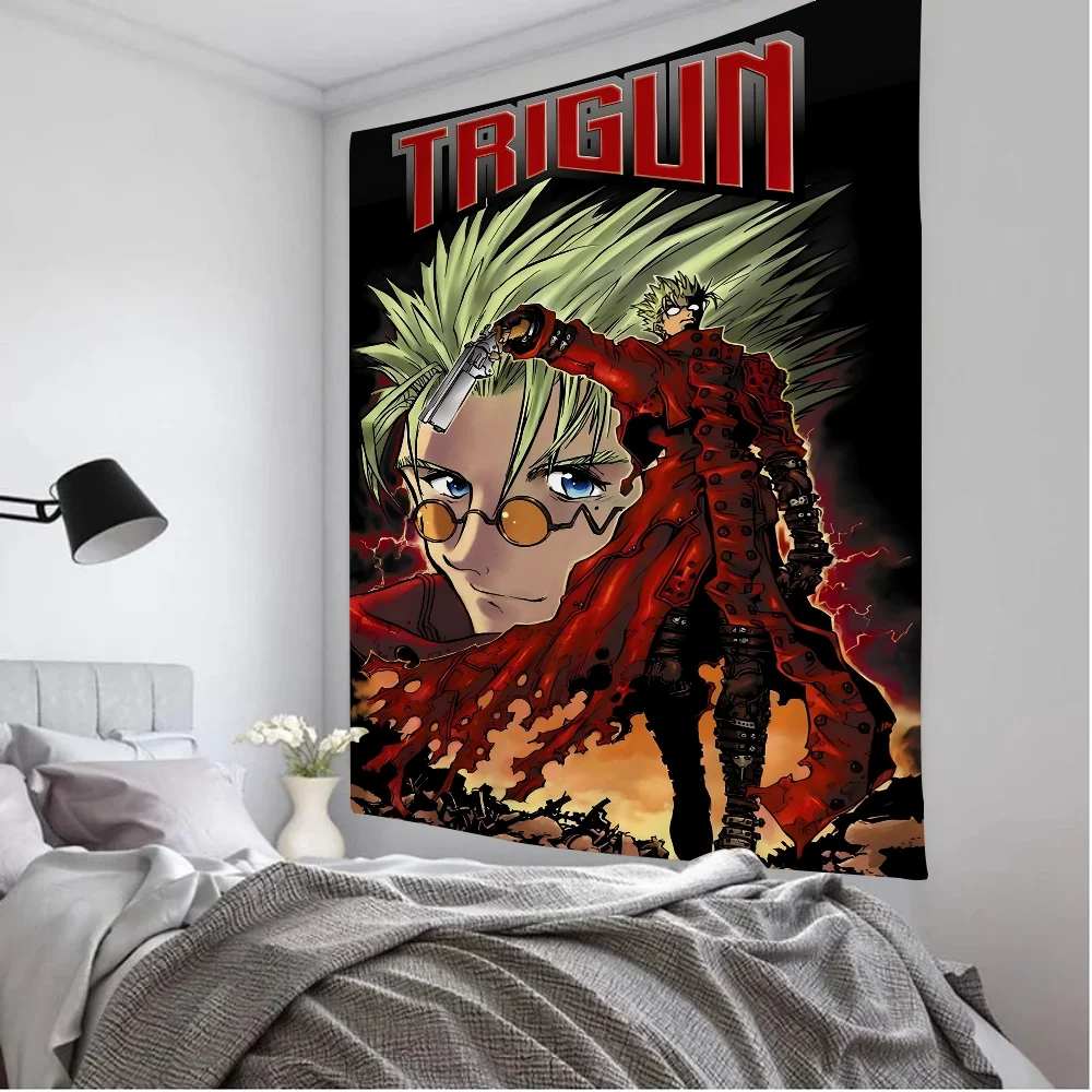 Аниме Trigun висит богемный гобелен дешевый хиппи настенный Мандала домашний декор