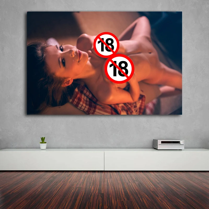 Настенные художественные Плакаты для взрослых модель Мила Азул горячее тело