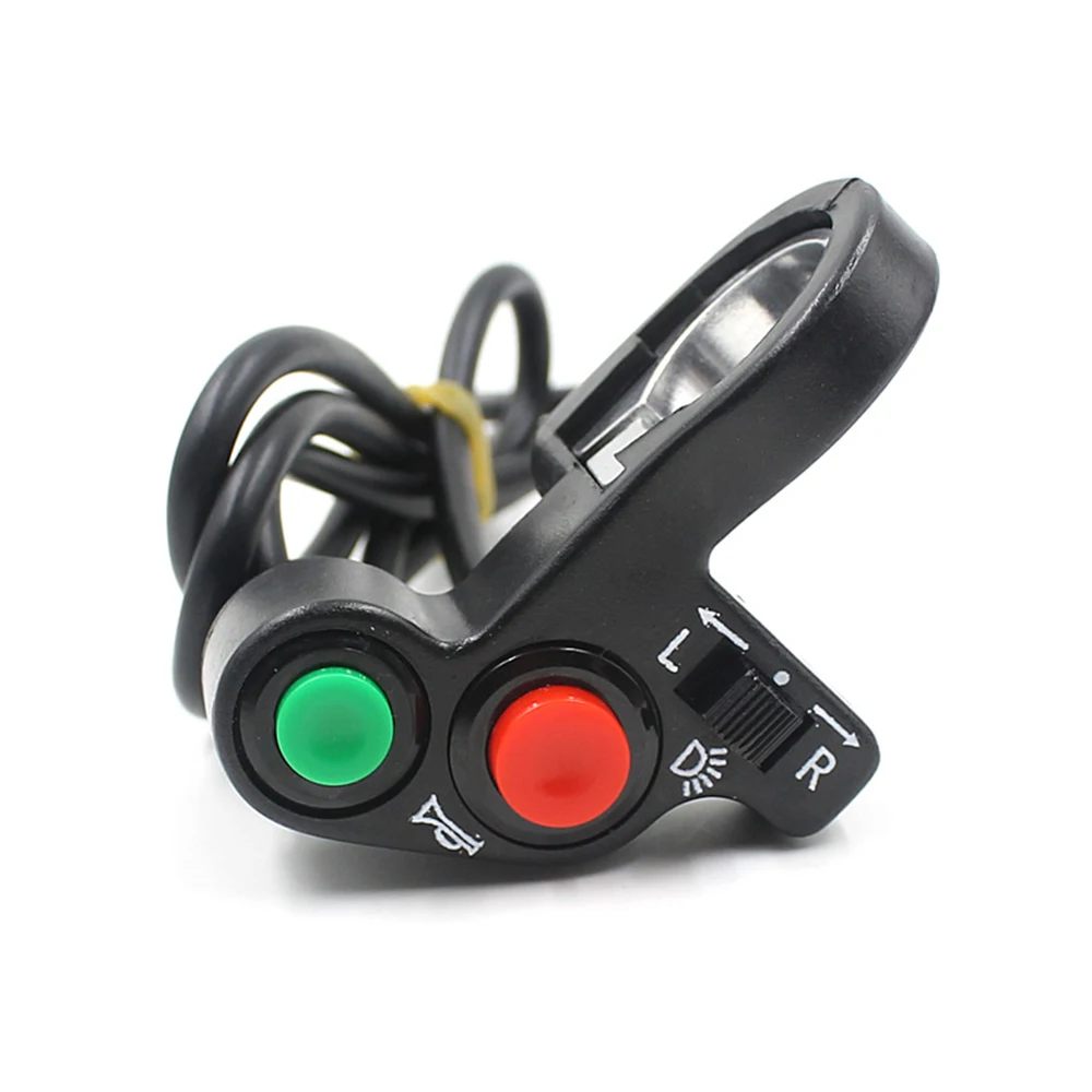 Headlights/Turn Signal Lights/Horn 3 in 1 Universal Auto ON-OFF Switch Motorcycle Scooter Dirt ATV Handlebar |