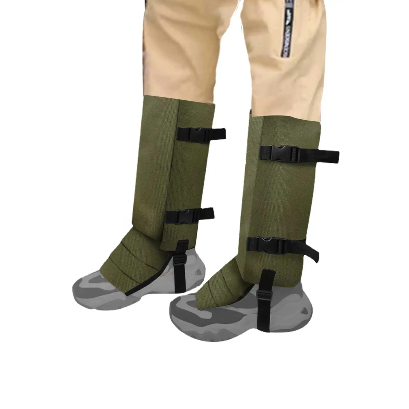 

Hiking Leg Gaiters 600D Encrypted Oxford Cloth Leggings Waterproof Tear-resistant Hunting Leg Gaiter For Walking Climbing Huntig