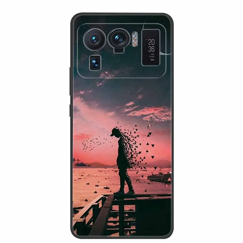 Для Xiaomi Mi 11 Ultra Case Роскошные модные мягкие силиконовые чехлы для телефонов из ТПУ