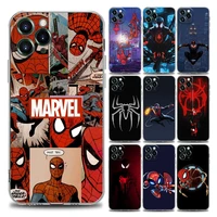 venom spiderman marvel clear phone case for iphone 11 12 13 pro max 7 8 se xr xs max 5 5s 6 6s plus soft silicone case cover