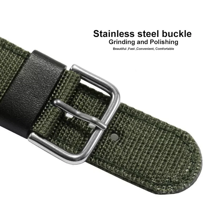 High Quality Durable Nylon Watchbands For Casio AE-1200WH/SGW-300/AQ-S810W/AE1200WH 18mm Anti-fall Watch Band Replacement Strap