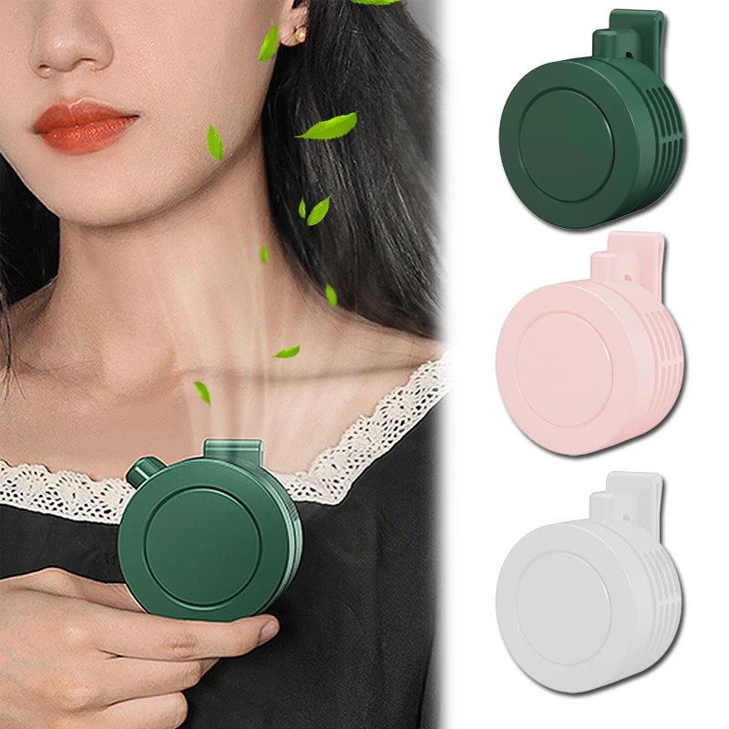

2022 New Mini Clip on Fan USB Rechargable Summer Cooling Fan Office Home Traveling Portable Personal Cooler Air Conditioner