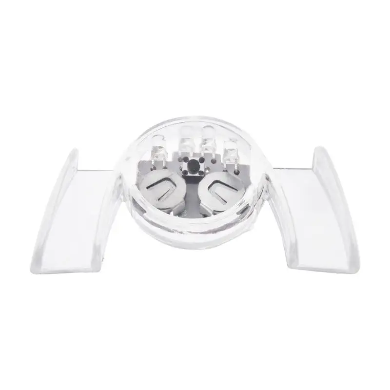 

Flashing Mouth Teeth Flashing Light Up LED Mouthpieces Rainbow LED Mouth Piece Halloween Party Rave Glow In The Dark Party