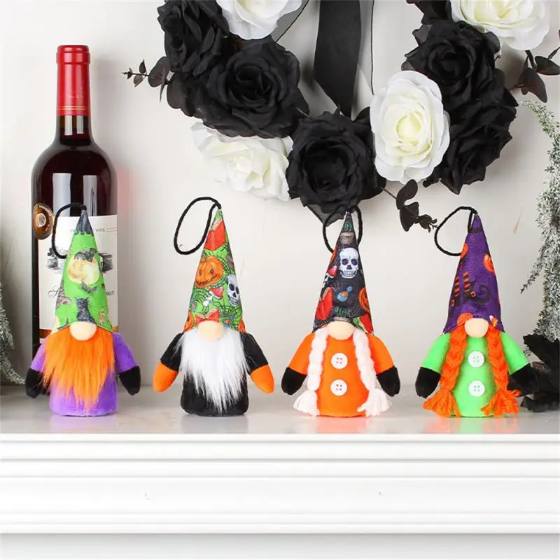 

Подвеска фланелевая для Хэллоуина, смешной милый креативный декоративный реквизит для создания атмосферы на Хэллоуин, 10x6x24 см, люминесцент...