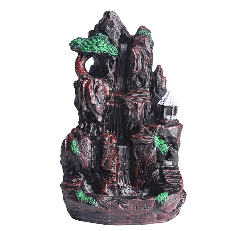 

Горелка для благовоний «Водопад» в гор реки, полимерная курильница, подставка для ароматического дыма, Декор