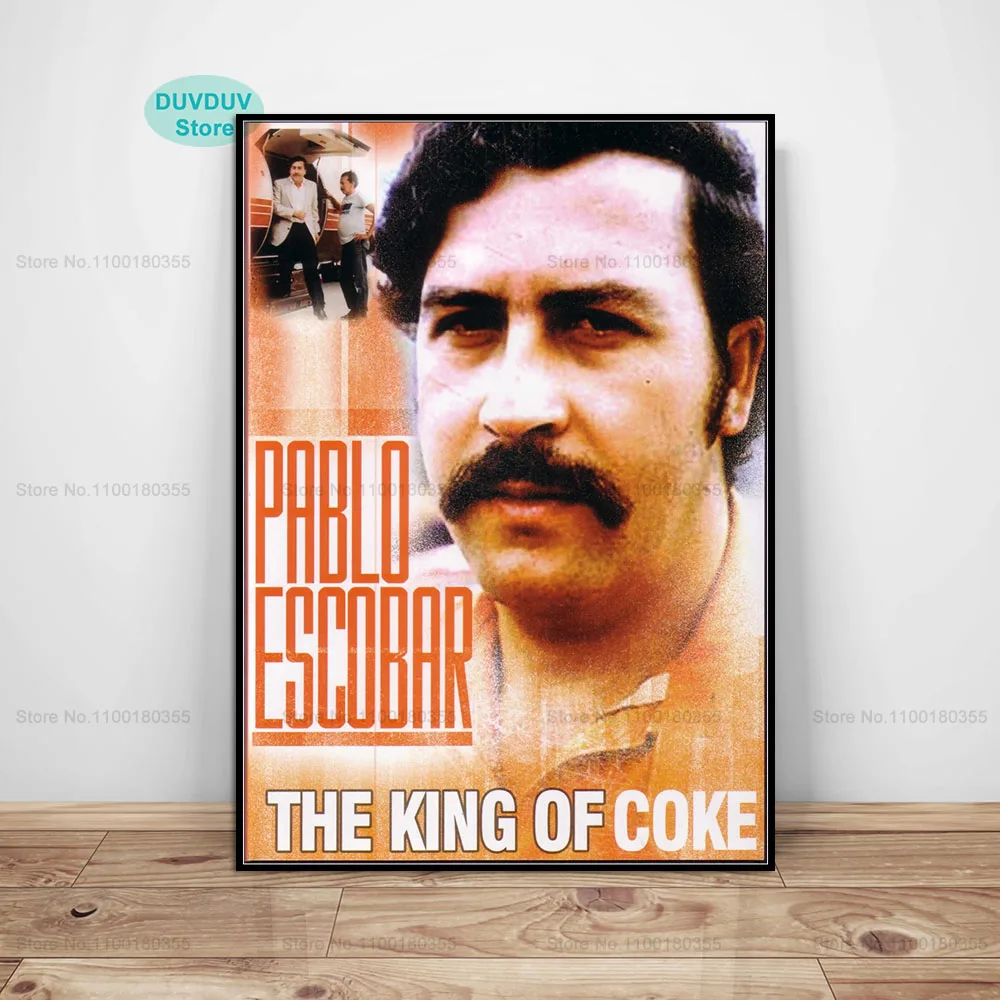 Новый постер с изображением персонажа Пабло Эскобара наркоса легенда Мексики