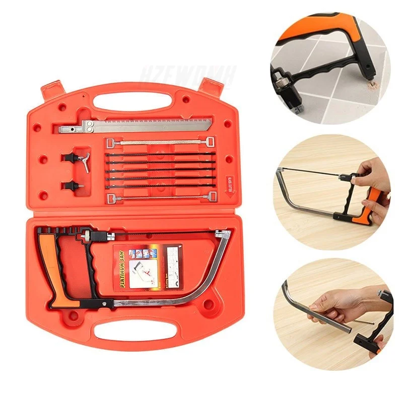 Multifunctional Handsaw Set Universal DIY Hand Saw Mini Hacksaw Wire For Wood Glass Ceramic Tile Metal Saw Woodworking Tools