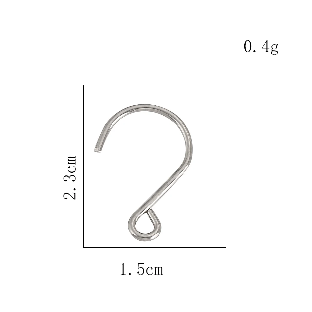 

Хрустальные бусины S-образные крючки 23/42 мм для декора