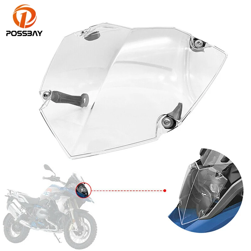 

Motorcycle Headlight Guard Protector Cover Transparent for BMW R1200GS 2013 2014 2015 2016 2017 2018 2019 R1250GS Adventure