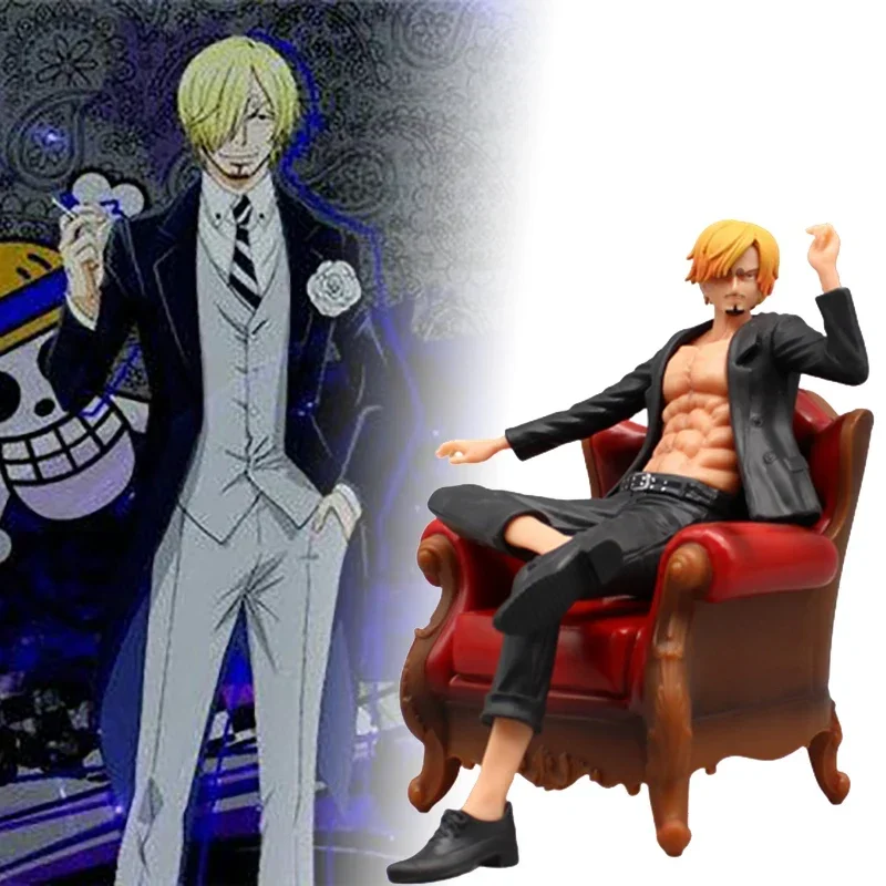 Цельная аниме-Фигурка 15 см Sanji Vinsmoke фигурки Gk модель детской куклы сборная
