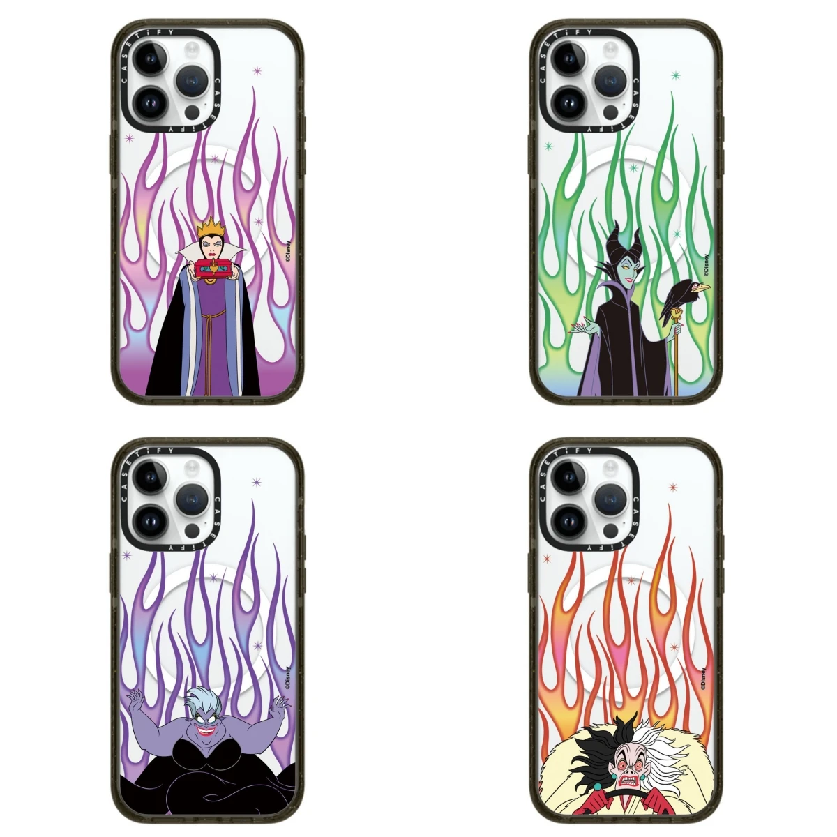 

Anime peripheral Disney villain Halloween/Christmas limited edition suitable for Apple 15promax phone case 14/13/12 magnetic