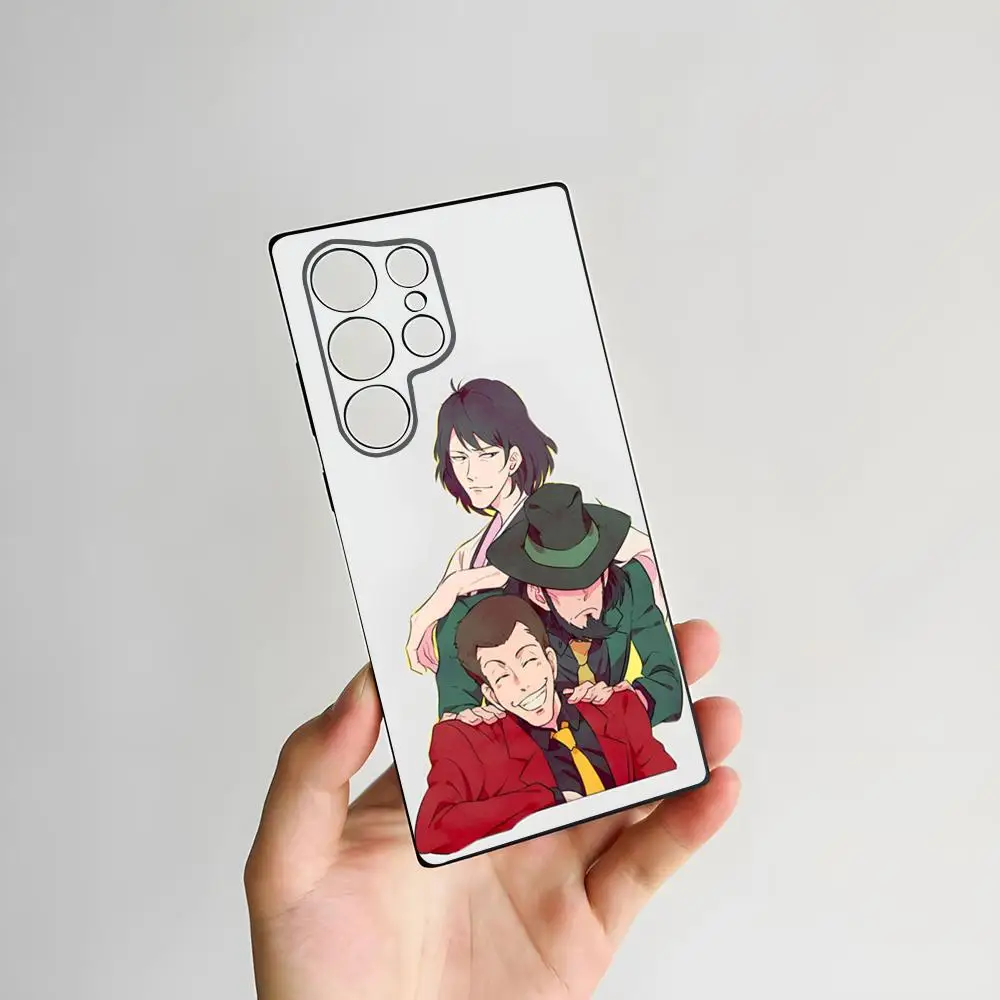 Фото Чехол для телефона L-Lupin The Third Anime для Samsung A57 A37 A33 5G A54 A36 A35 A56 A52 A17, противоударный мягкий чехол №3