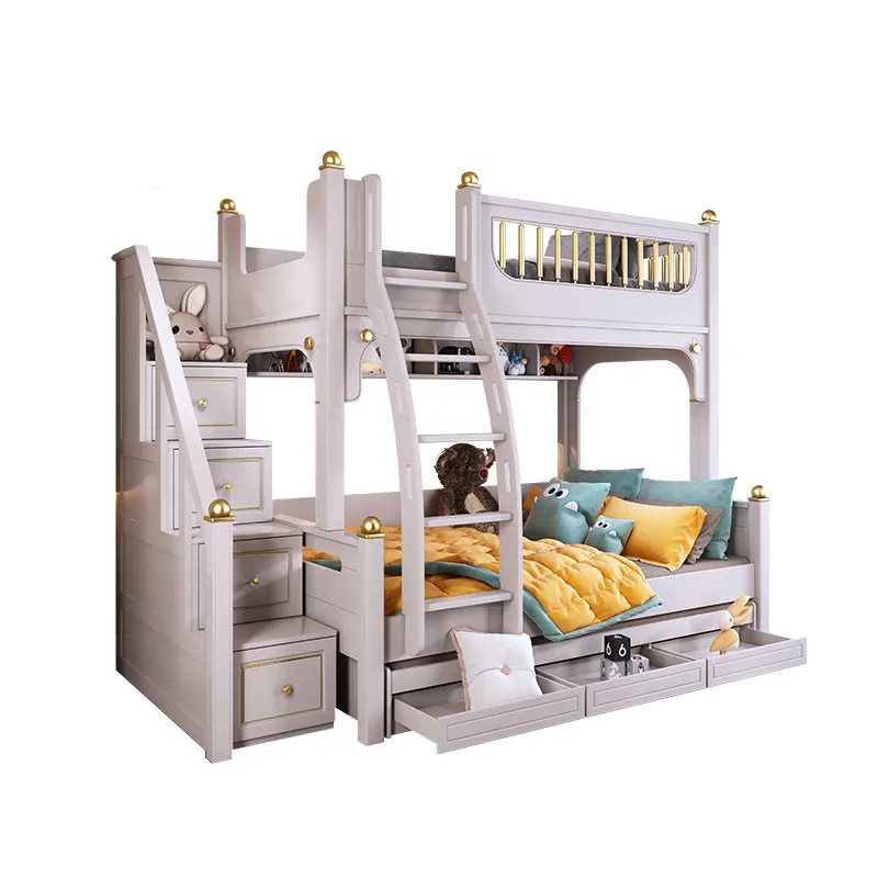 Рисунок 4 - Детские креативные красивые кровати с белым замком