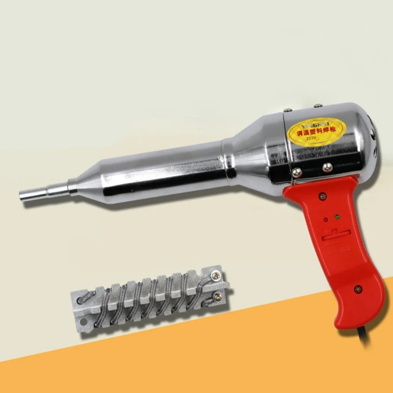 

500W 220V-240V Plastic Hot Air Welding Torch Tool Durable Plastic Welding Torches High-temperature Resistant Material