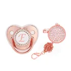 Соска-пустышка силиконовая для младенцев, 26 букв