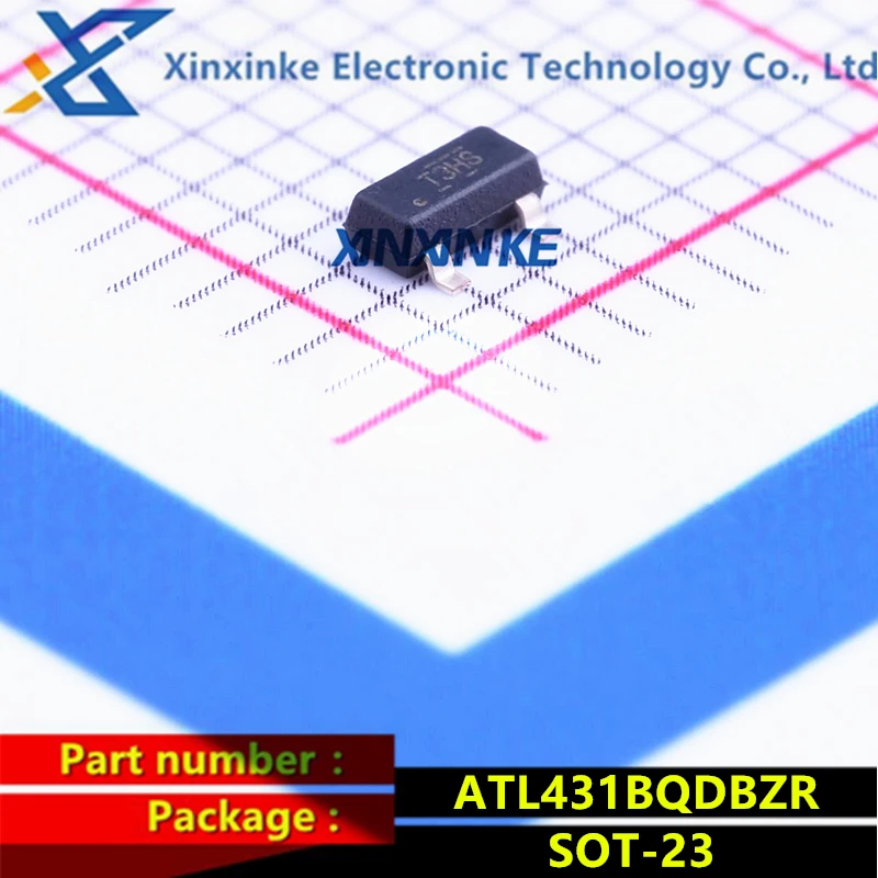 

ATL431BQDBZR SOT-23 Mark:T3HS Voltage References 2.5-V low-IQ adjustable precision shunt regulator Power Management ICs