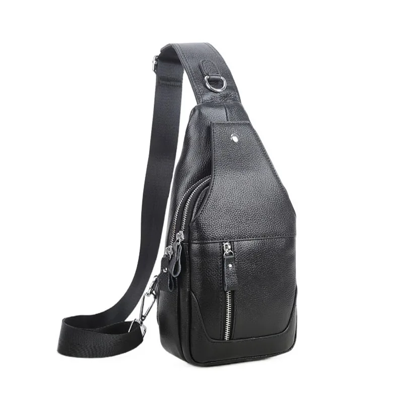 

Сумка AETOO Мужская на одно плечо, повседневная Загородная деловая сумочка из воловьей кожи, забавная клатч через плечо для студентов