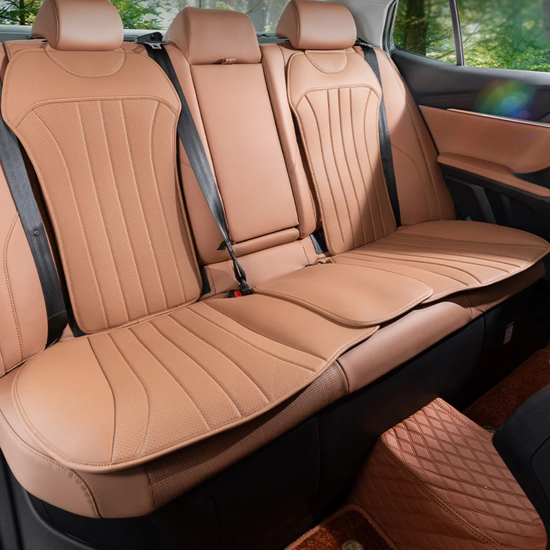 Чехол для автомобильного сиденья QHCP подушка наппа Кожаная подходит Toyota серии Camry