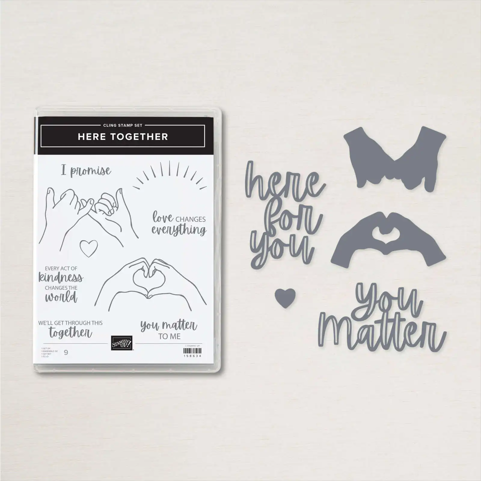 

2022 Arrival English German Love You Matter Here for You Cutting Dies Clear Stamps Diy Paper Card Scrapbooking Embossing Molds