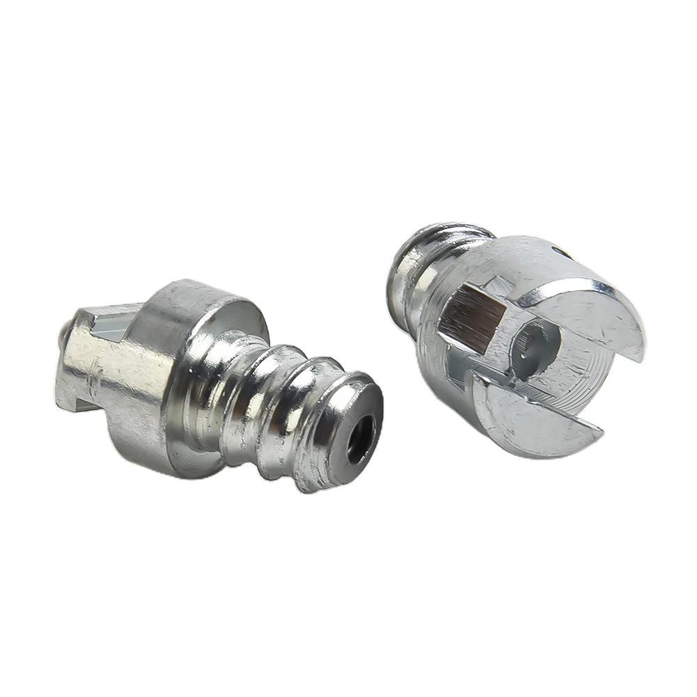 

Brand New Spring Connector Power Tools Galvanized Hot Sale Silver 16mm 2pcs Carbon Steel Convenient Easy To Use