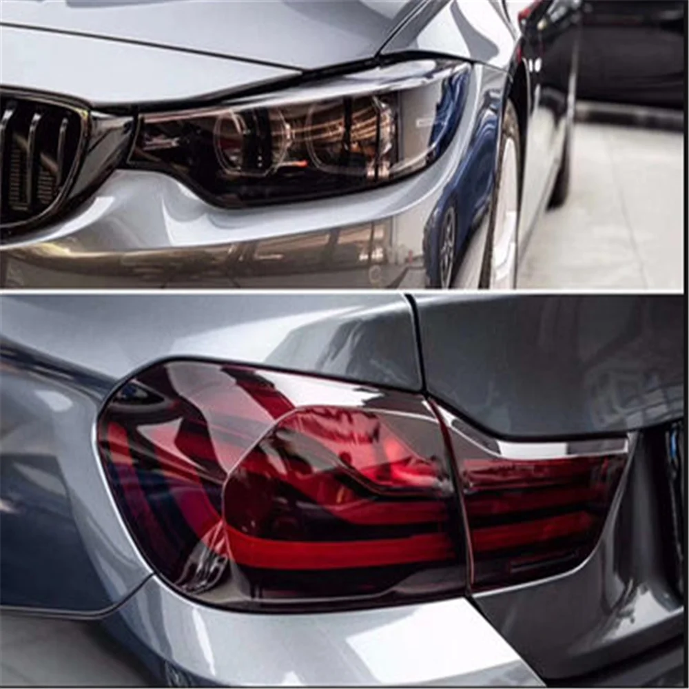 

1 Pc 30 * 60 cm Car Light Sticker Film for Mercedes W204 W203 W211 BMW E46 E39 E60