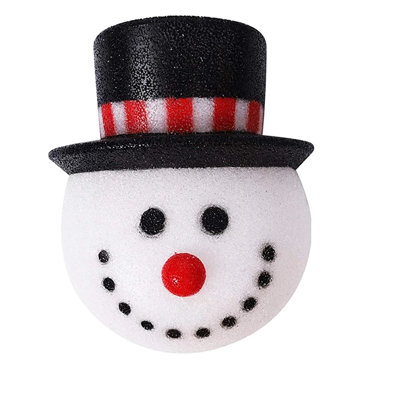 

Snowman Porch Lamp Set, Christmas Outdoor Lamp Set, Christmas Holiday Decoration Porch Lamp Shade Glass Lamp Shade