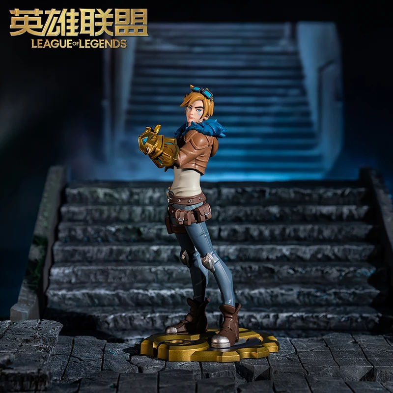 

Оригинальные статуи средней длины «Лига Легенд» Ezreal, достойный Explorer, Аниме фигурки, игрушки, коллекционные игры, модель для девочек, подарки