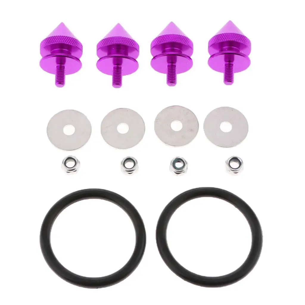 

Quick Release Fastener Set with Screws And Seals for Cars Front