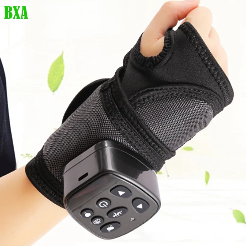 

BXA Wrist Massager Multi-Function Joint Vibration Wristband Air Pressure Kneading Hot Compress Meridian Physiotherapy Instrument