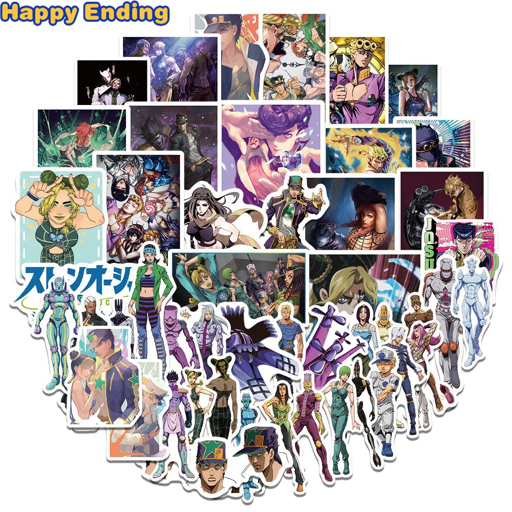 

Водонепроницаемые стикеры в стиле японского аниме, для холодильника, чемодана, ноутбука, автомобиля, скейтборда, мотоцикла, компьютера, 10/30/50 шт.