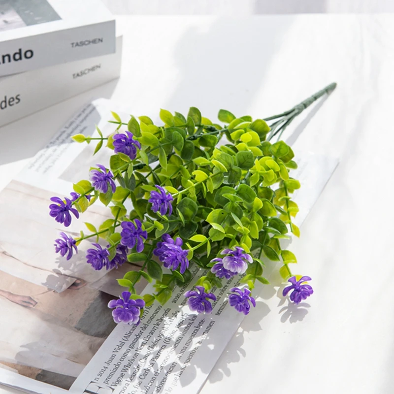 

Искусственные пластиковые цветы эвкалипта smr