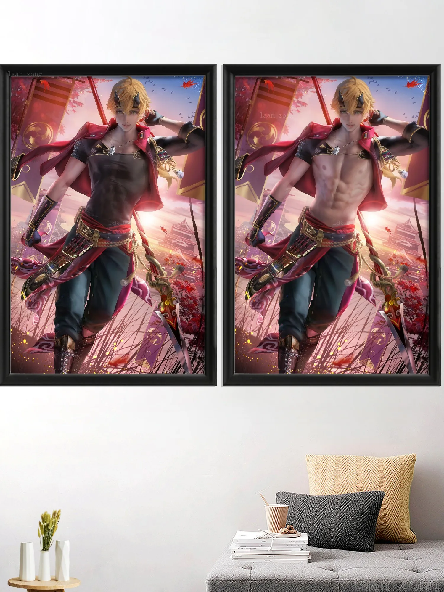 Художественный плакат Genshin Impact