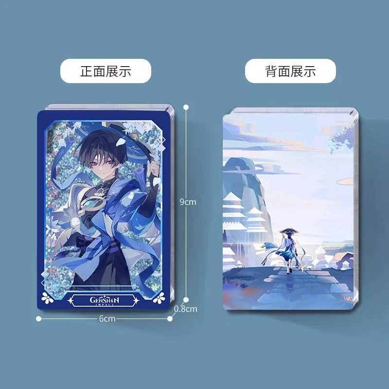 Аниме Genshin Impact Wanderer Значок Scaramouche Акрил Quicand Маджонг Фигурки героев Украшение