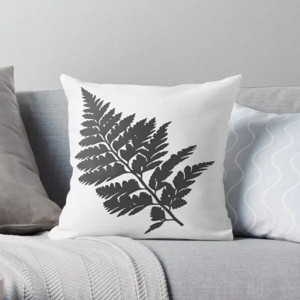 

Fern Printing Throw Pillow Cover Square Office Hotel Anime Case Fashion Decor Comfort Decorative Bedroom Pillows not include